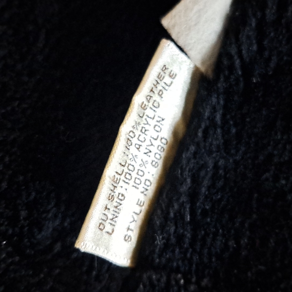 Vintage Berman's leather moto motorcycle biker coat - size 40 Medium - Picture 6 of 14